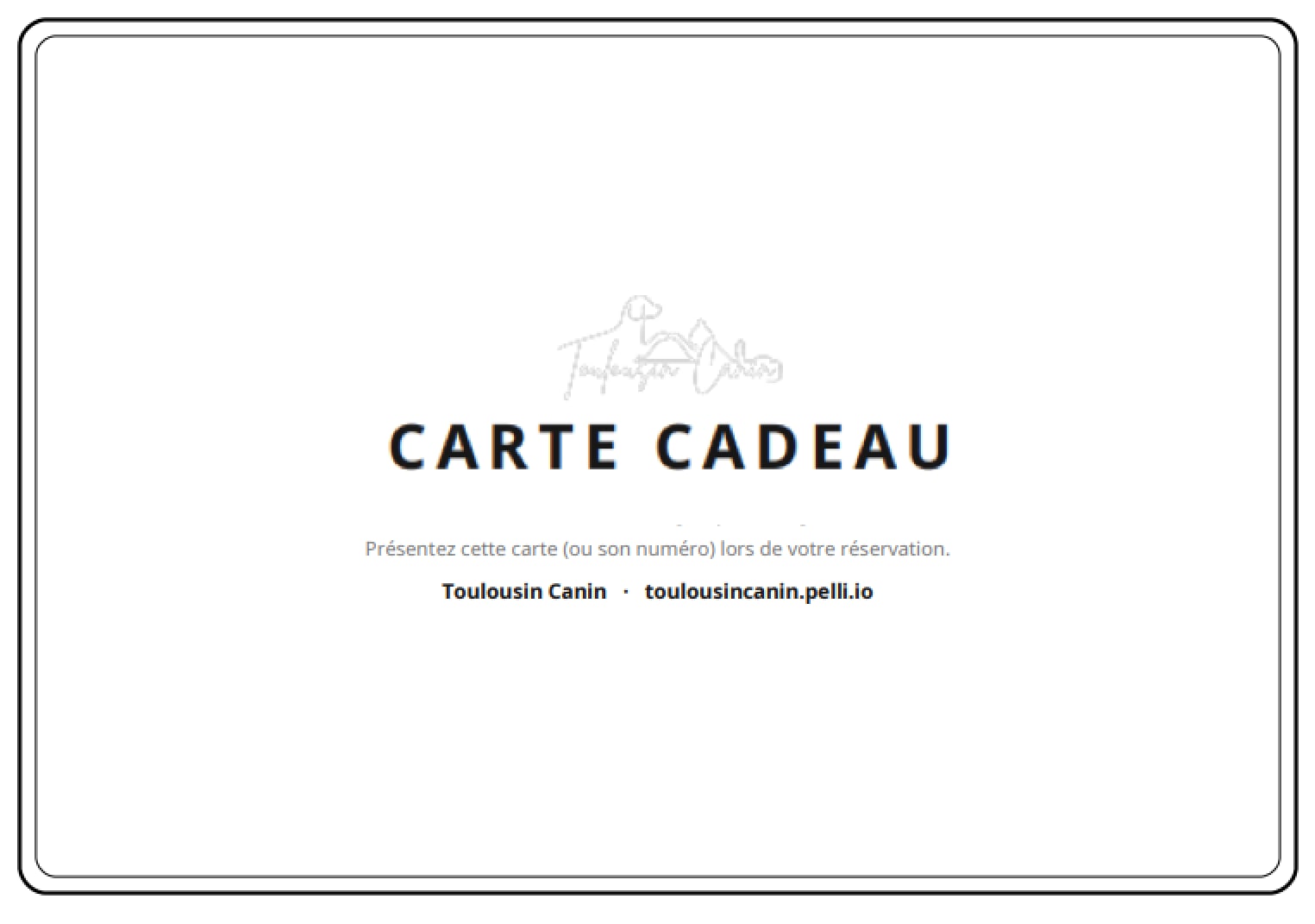 Carte Cadeau