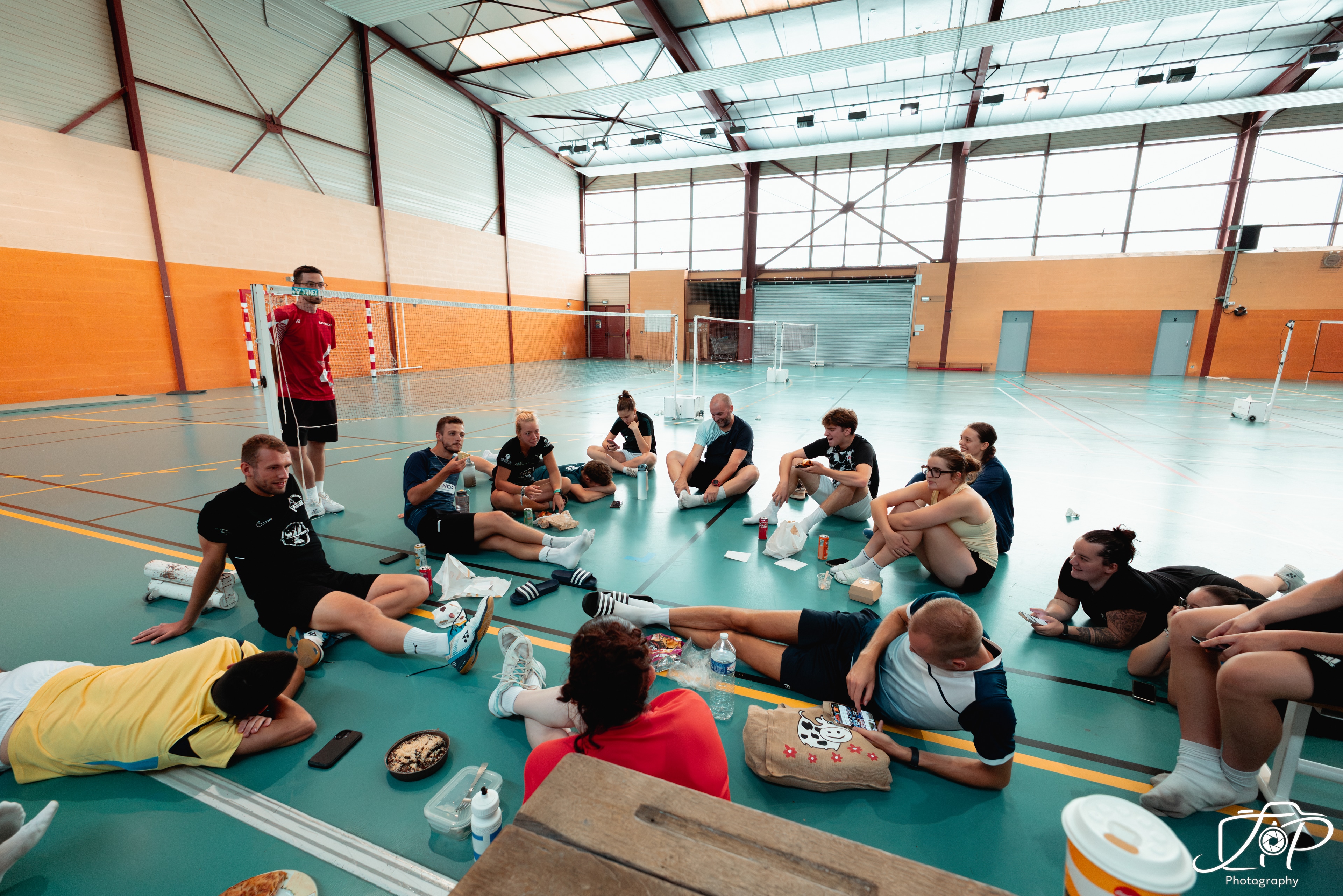 Stage Prépa Équipe 1-2-3 Pays d'Auge Badminton, Drucourt — Thomas Pineira Photographie
