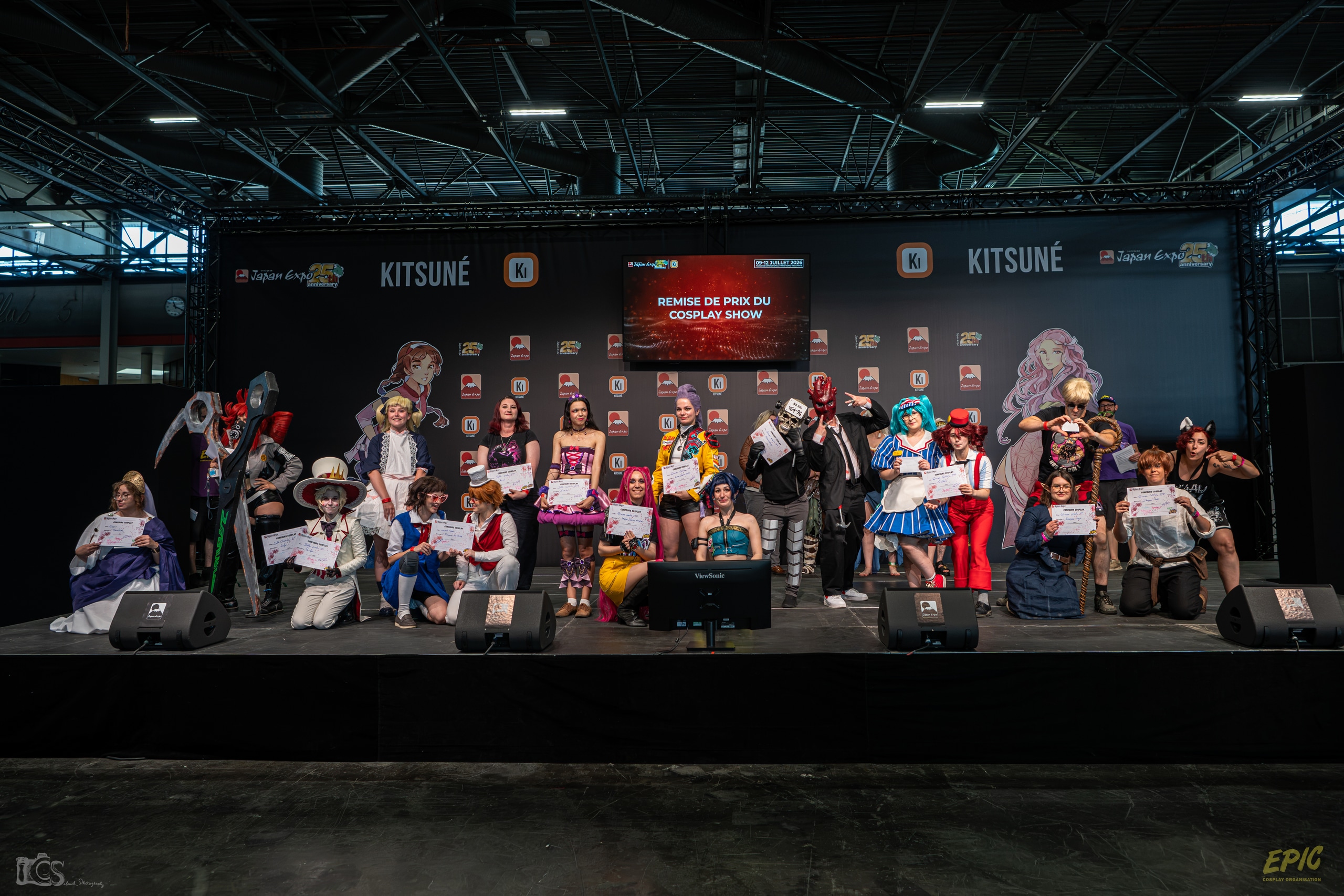 CONCOURS COSPLAY GENERAL JAPAN EXPO PARIS VENDREDI