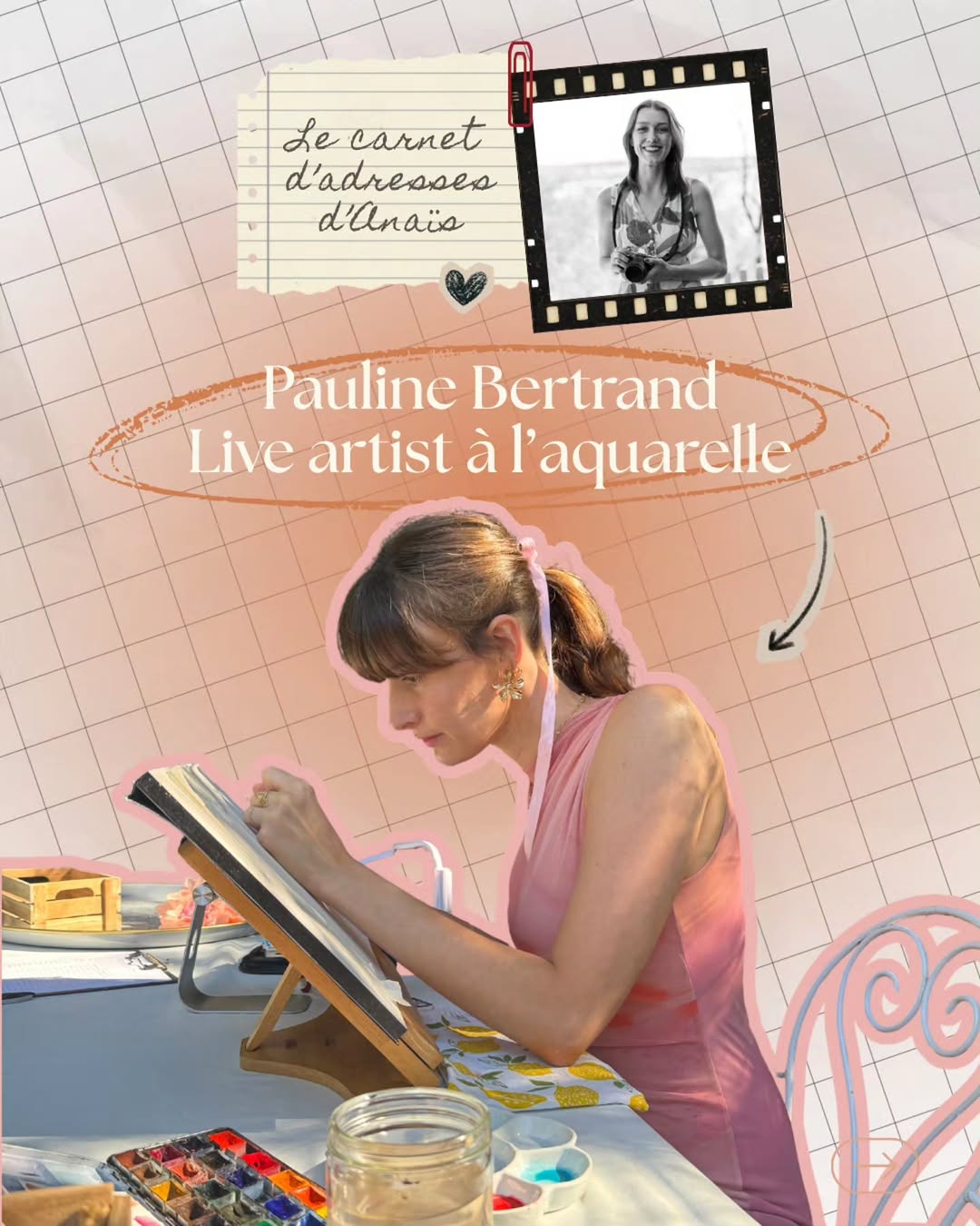 💐✒️ Le carnet d'adresses d'Anaïs, pour votre mariage ! 📔💍

Je vous dévoile ma première adresse qui signe le début de