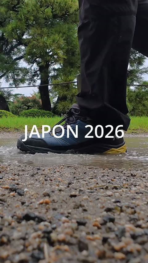 Japon 🇯🇵 septembre 2026, pas mal de pluie, entre 12 et 20 km par jour : veste et chaussures testées en conditions réel