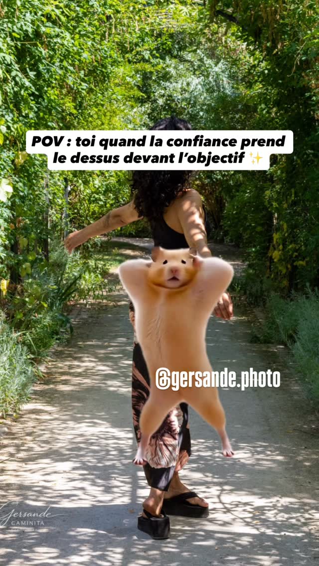 Tu n’as pas besoin de savoir poser pour être photogénique. 🤍

Mon rôle, c’est justement de créer un espace où tu peux r